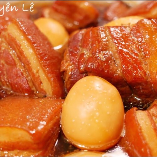 Authentic Vietnamese Caramelized Pork Belly - THỊT KHO TÀU, THỊT KHO TRỨNG  by Vanh Khuyen - YouTube