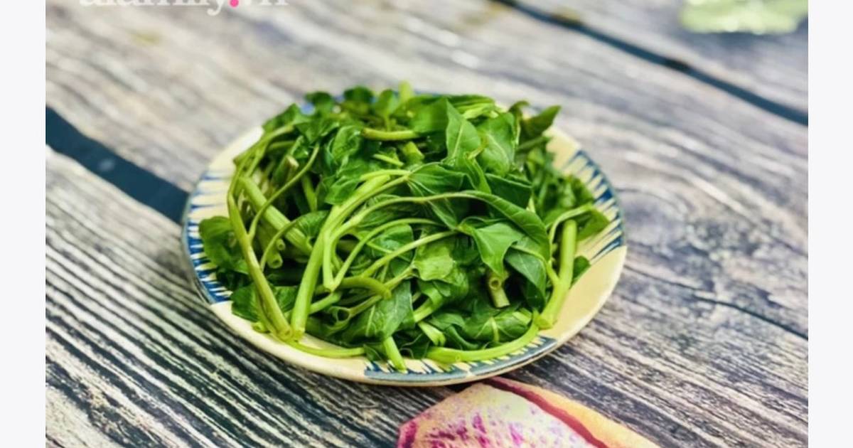 Cách Làm Món Rau Muống Luộc và Nước Luộc Rau Vắt Chanh của Rose Truong - Cookpad